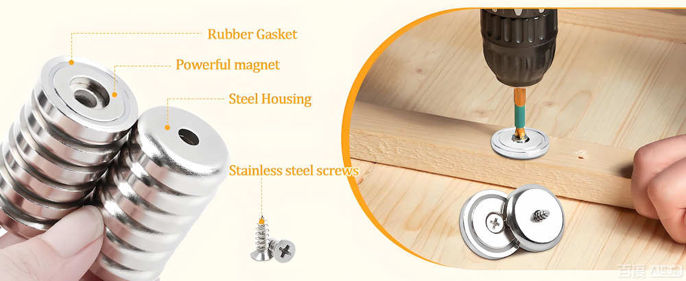 china neodymium pot magnet