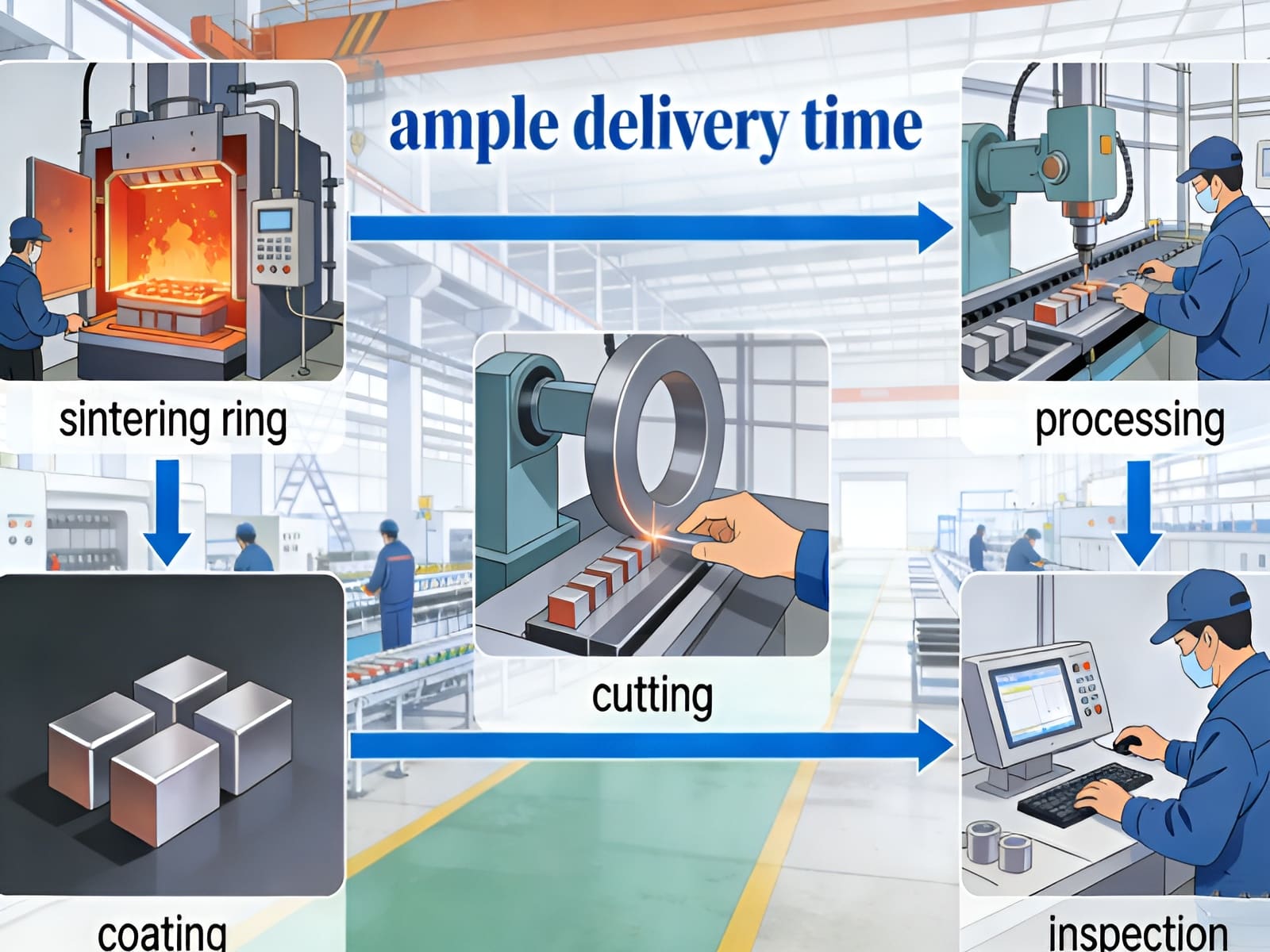 Neodymium magnet production Neodymium magnet production