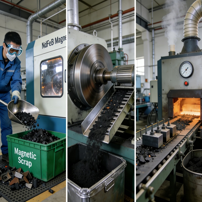 Ndfeb neodymium magnet production