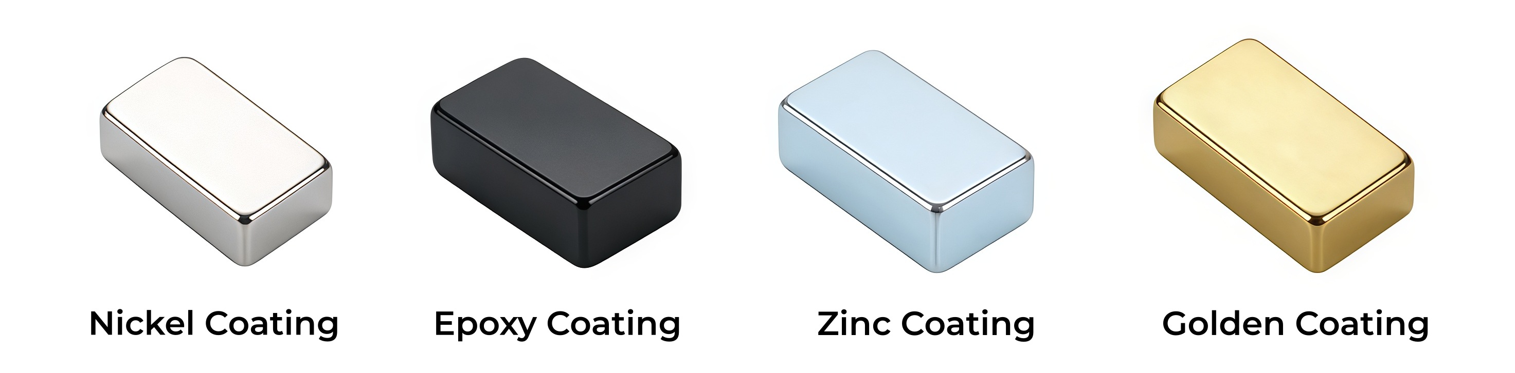 Strong bar neo magnet with nickel plating