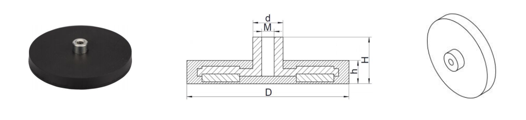 high magnetic force magnetic hook