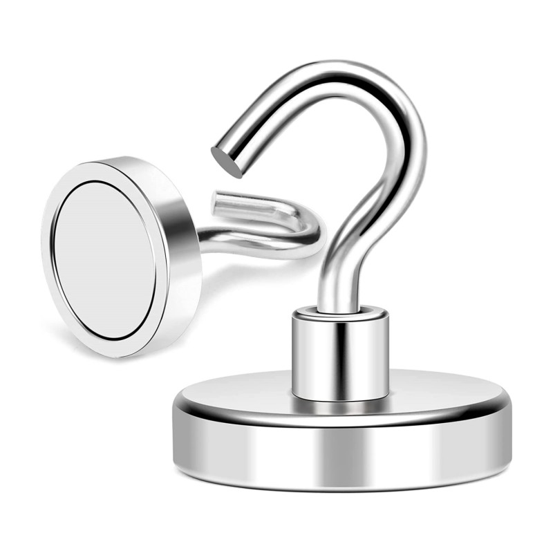 soft rubber coated pot magnet with hook