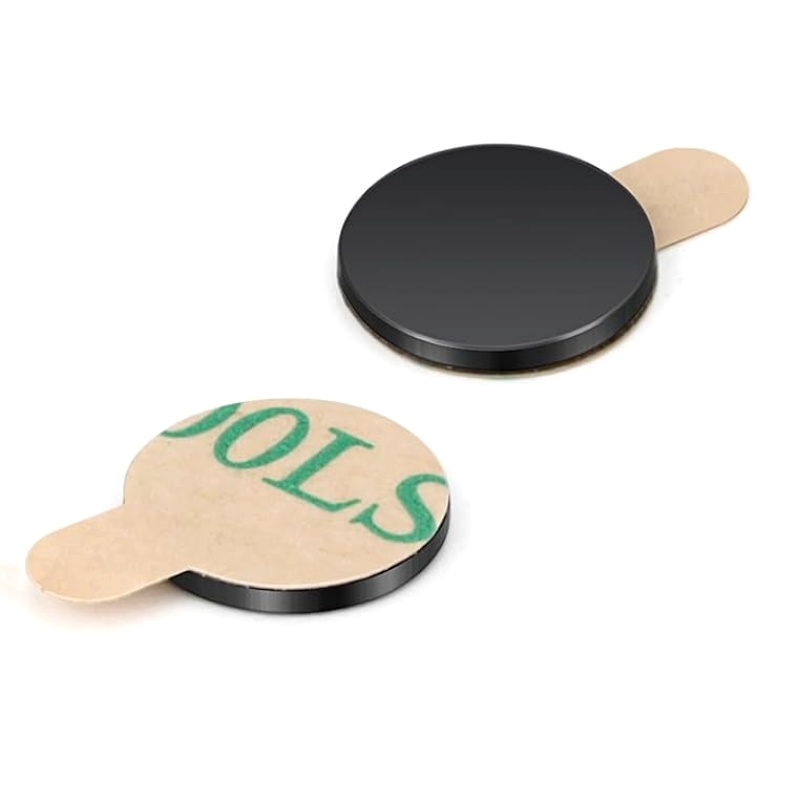Self Adhesive Strong Black Epoxy Coated Disc Magnets Self Adhesive Strong Black Epoxy Coated Disc Magnets
