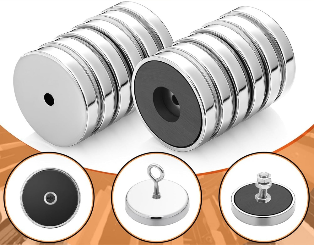 pot ferrite magnet for tool rack cabinet fixture