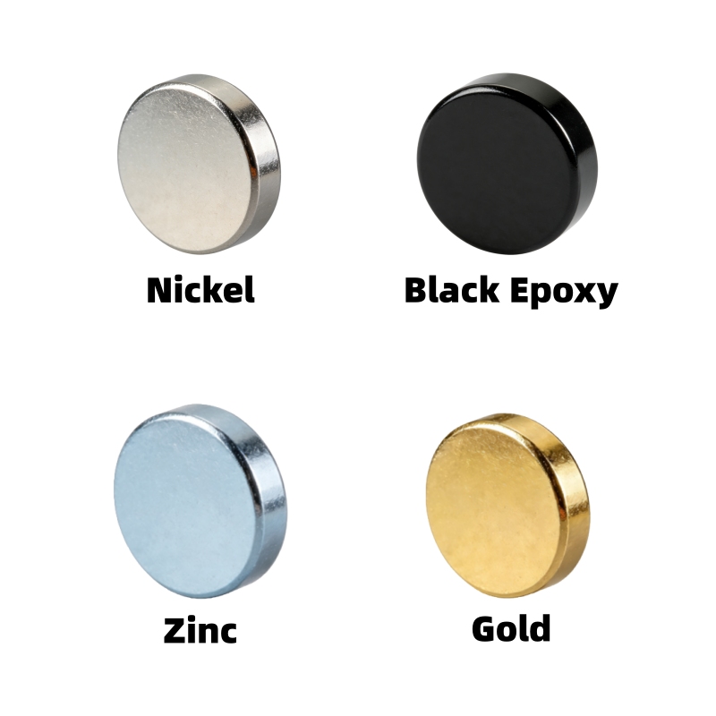 Widely use disc magnet with nickel plating
