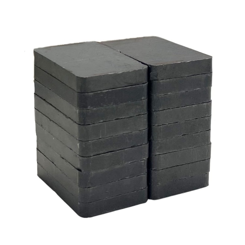 heavy duty block ferrite magnets