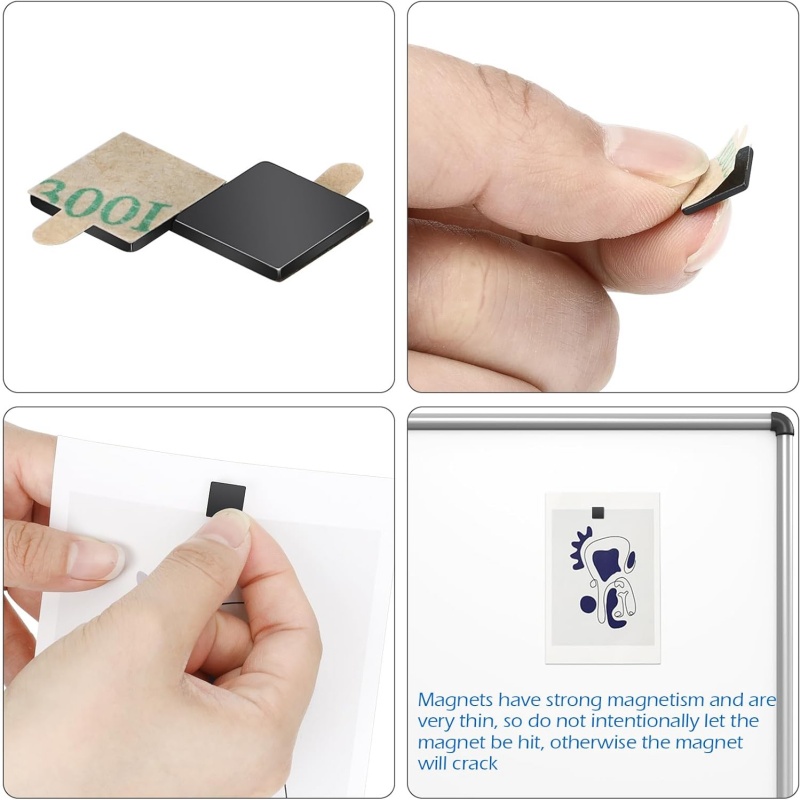 small adhesive magnets for whiteboard fridge photos crafts 