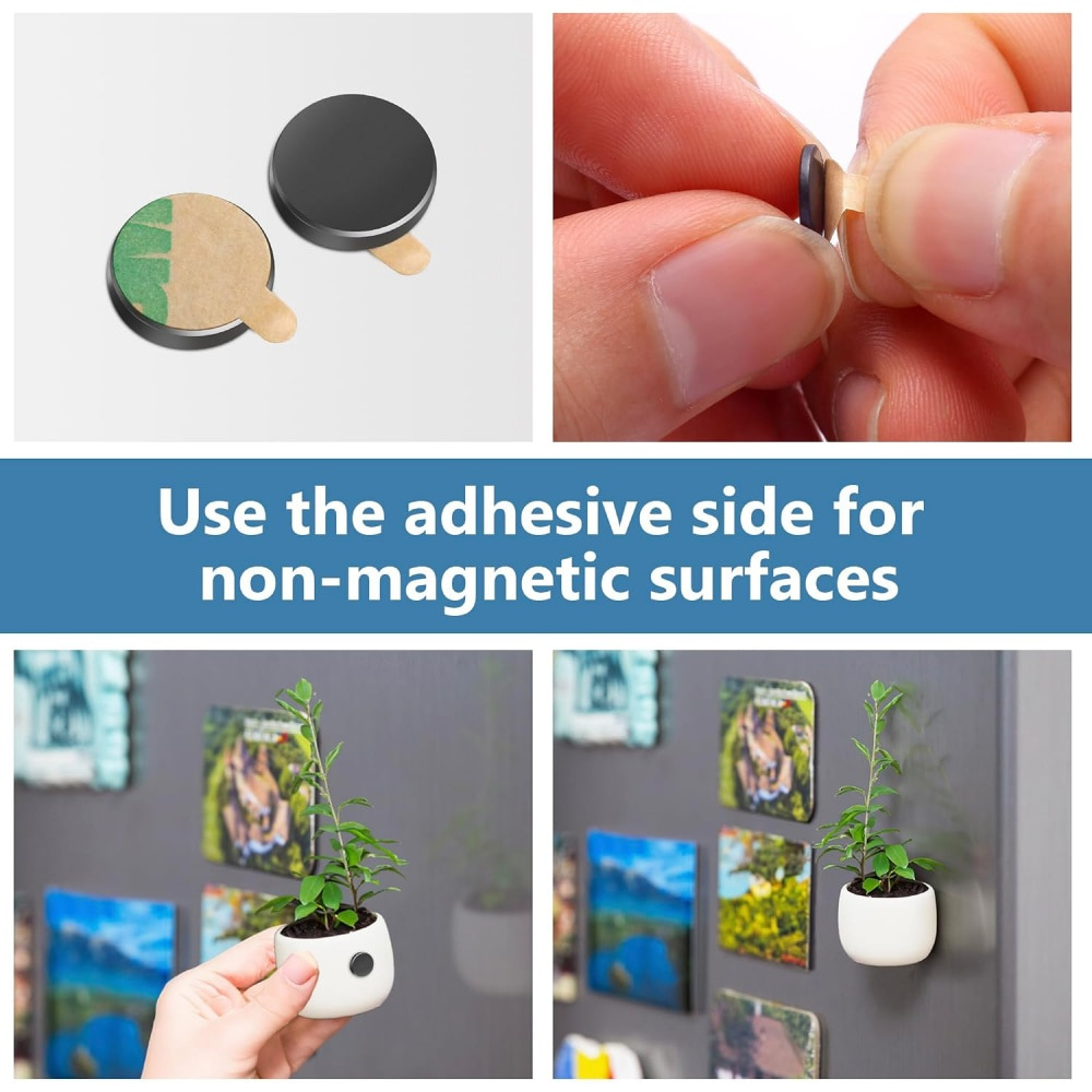 Round Epoxy Plating NdFeB Magnets With Adhesive
