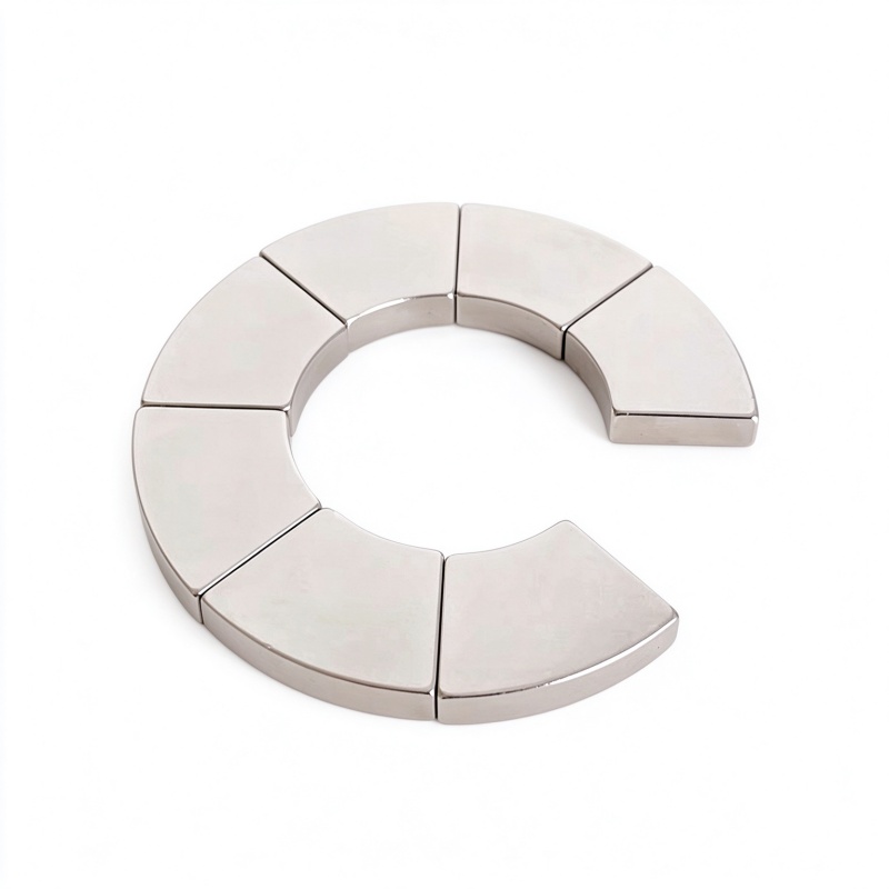 Industrial Motor Arc Segment Sintered Neodymium Magnets